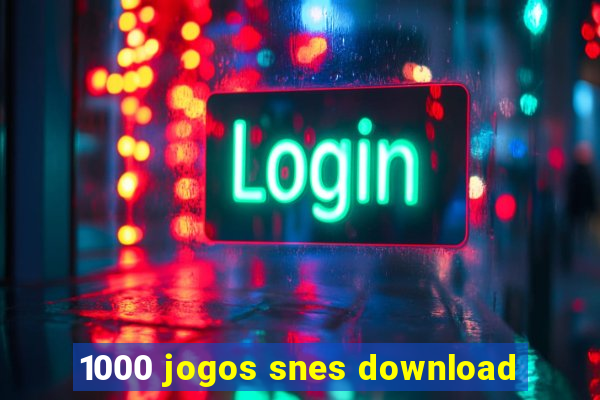 1000 jogos snes download